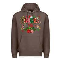 Coffee tinsel tits Premium Hoodie - MaliasSmallBusiness