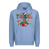 Colony Blue tinsel tits Premium Hoodie - MaliasSmallBusiness