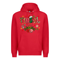 Red tinsel tits Premium Hoodie - MaliasSmallBusiness