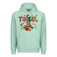 Seafoam tinsel tits Premium Hoodie - MaliasSmallBusiness
