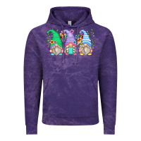 Cloud Purple floral gnomes Vintage Hoodie - Zillion Design Studio