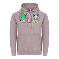 Vintage Zinc floral gnomes Vintage Hoodie - Zillion Design Studio