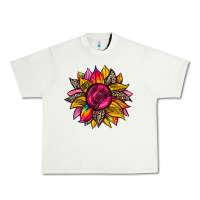 Pistachio race  sunflower Urban Heavy Tee - Zillion Design Studio