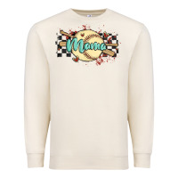 Sandshell softball mama Premium Sweatshirt - MaliasSmallBusiness
