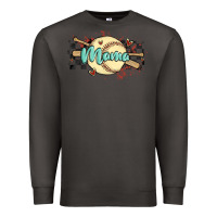 Smoke softball mama Premium Sweatshirt - MaliasSmallBusiness