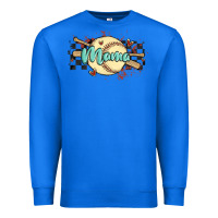 True Royal softball mama Premium Sweatshirt - MaliasSmallBusiness