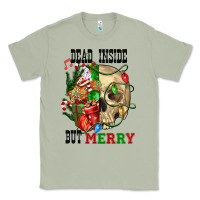 Matcha Dead İnside But Merry Human Skull Classic Tee - FaDigitalArtStudio