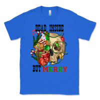 True Royal Dead İnside But Merry Human Skull Classic Tee - FaDigitalArtStudio