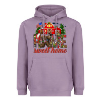 Lavender Army Christmas home sweet home Heavyweight Hoodie - NancyCooperArtShop