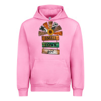 Fuchsia Pink small town girl western windmill wooden boards Urban Hoodie - Jasminsmagicworld