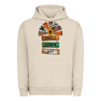 Pigment French Oak small town girl western windmill wooden boards Urban Hoodie - Jasminsmagicworld