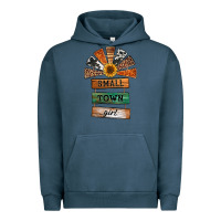 Pigment Midnight Navy small town girl western windmill wooden boards Urban Hoodie - Jasminsmagicworld