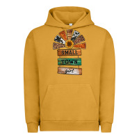 Pigment Peanut Butter small town girl western windmill wooden boards Urban Hoodie - Jasminsmagicworld