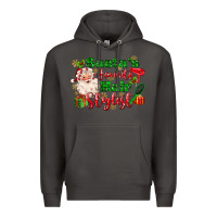 Smoke santas favorite hair stylist Premium Hoodie - MaliasSmallBusiness