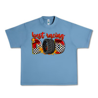 Pebble Blue best racing dad Urban Heavy Tee - Zillion Design Studio