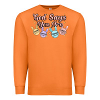 Carrot god says you are easter Premium Sweatshirt - MaliasSmallBusiness