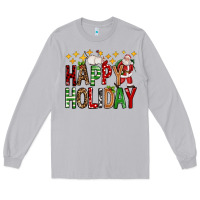 Moon Dust happy holiday christmas Long Sleeve Tee - FaDigitalArtStudio