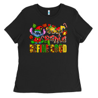 Black dear aanta define good Ladies Tee - AdoDesignShop