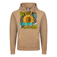 Vintage Coffee raised on country and sunshine Vintage Hoodie - texasbilliewilder
