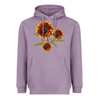 Lavender ring o fine sunflower Heavyweight Hoodie - LillyAllenDesigns
