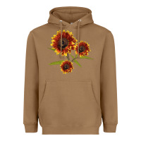 Toasted Coconut ring o fine sunflower Heavyweight Hoodie - LillyAllenDesigns