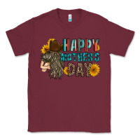Burgundy happy mothers day Classic Tee - RacoonDesign