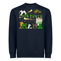 Navy somebody's loud mouth soccer mama Heavyweight Sweatshirt - Zillion Design Studio