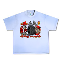 Grape Ice with god all things are possible Urban Heavy Tee - Zillion Design Studio