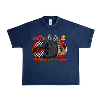 Navy with god all things are possible Urban Heavy Tee - Zillion Design Studio