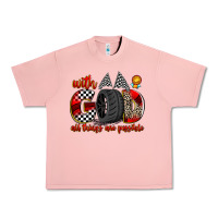 Salmon with god all things are possible Urban Heavy Tee - Zillion Design Studio