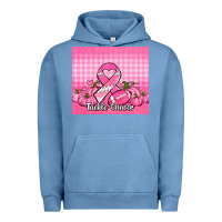 Pigment Pebble Blue tackle cancer pumpkins football and ribbon Urban Hoodie - Jasminsmagicworld