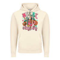 Vintage Artic pink merry christmas black girl sneakers Vintage Hoodie - RanaPortraitStore