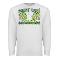 Oatmeal Heather shake your shamrocks Premium Sweatshirt - MaliasSmallBusiness