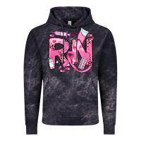 Cloud Black breast cancer rn registered nurse Vintage Hoodie - JahusDesignShop