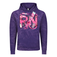 Cloud Purple breast cancer rn registered nurse Vintage Hoodie - JahusDesignShop
