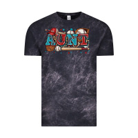 Cloud Black aunt baseball Vintage Tee - Zillion Design Studio