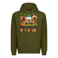 Army Green the jolliest bunch of bus drivers Premium Hoodie - MaliasSmallBusiness