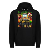 Black the jolliest bunch of bus drivers Premium Hoodie - MaliasSmallBusiness