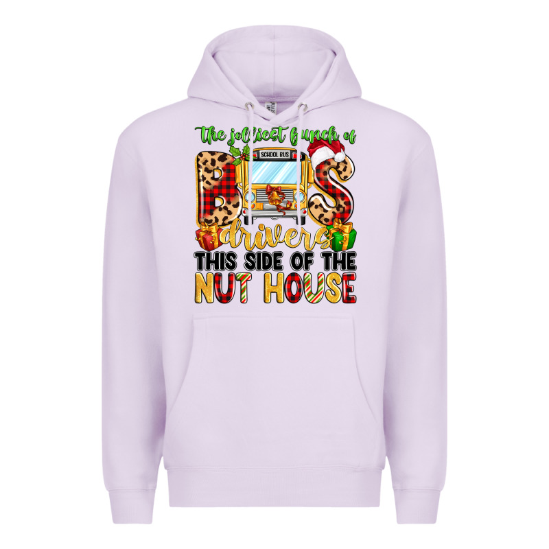 The Jolliest Bunch Of Bus Drivers Premium Hoodie by MaliasSmallBusiness | Teevron