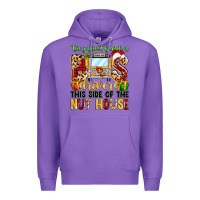 Purple the jolliest bunch of bus drivers Premium Hoodie - MaliasSmallBusiness