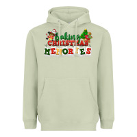 Matcha Baking Christmas memories Heavyweight Hoodie - NancyCooperArtShop