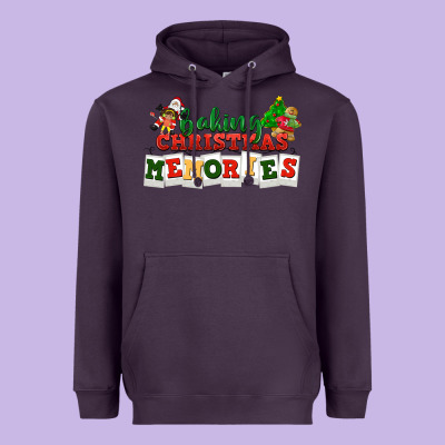 Baking Christmas Memories Heavyweight Hoodie Designed By Nancycooperartshop