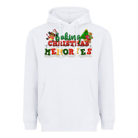 White Baking Christmas memories Heavyweight Hoodie - NancyCooperArtShop