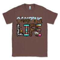 Chestnut camping life Classic Tee - CowhideDigitalArt