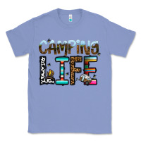 Colony Blue camping life Classic Tee - CowhideDigitalArt