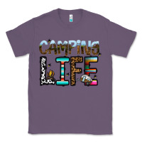 Lavender camping life Classic Tee - CowhideDigitalArt