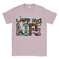 Lilac camping life Classic Tee - CowhideDigitalArt