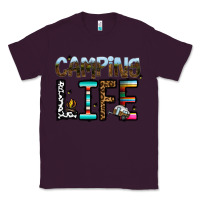 Plum camping life Classic Tee - CowhideDigitalArt