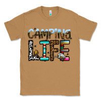 Toasted Coconut camping life Classic Tee - CowhideDigitalArt
