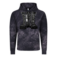 Cloud Black soldier boots Vintage Hoodie - RanaPortraitStore
